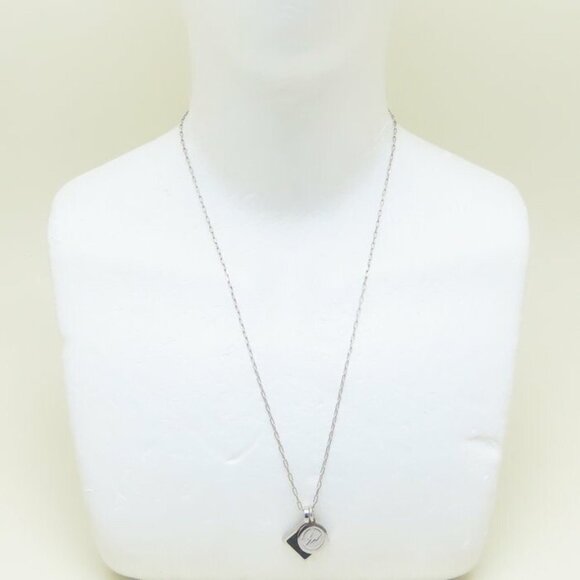 LOUIS VUITTON Silver Necklace - Picture 2 of 10